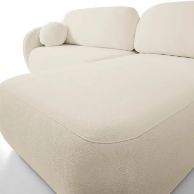 Schlafsofa mit Stauraum COBOURG 1 – ecru, linke Ecke
