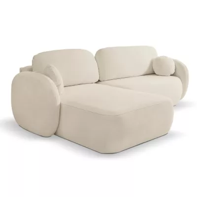 Schlafsofa mit Stauraum COBOURG 1 – ecru, linke Ecke