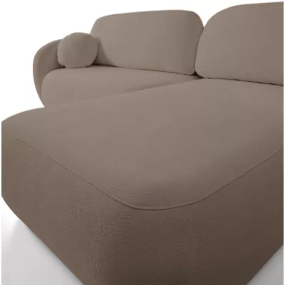 Schlafsofa mit Stauraum COBOURG 1 - Latte, rechte Ecke
