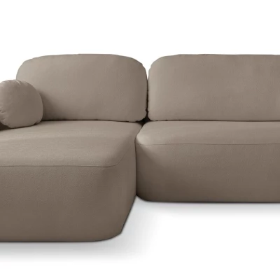 Schlafsofa mit Stauraum COBOURG 1 - Latte, linke Ecke