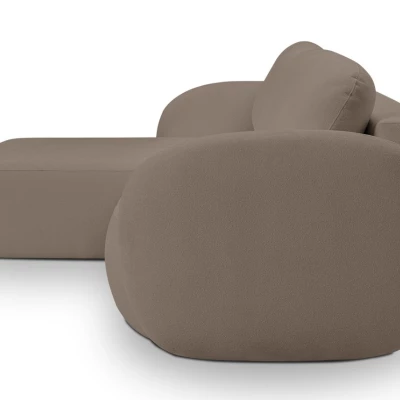 Schlafsofa mit Stauraum COBOURG 1 - Latte, linke Ecke