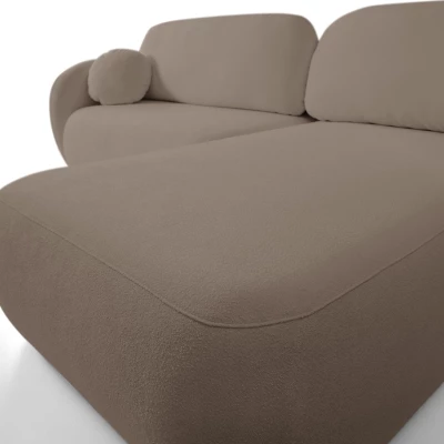 Schlafsofa mit Stauraum COBOURG 1 - Latte, linke Ecke