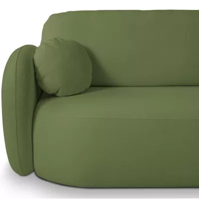 Schlafsofa mit Stauraum COBOURG 1 - grün, rechte Ecke