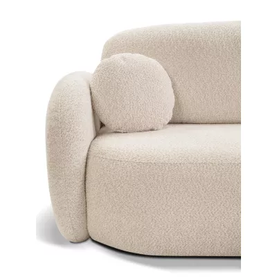 Schlafsofa mit Stauraum COBOURG 1 – hellbeige, rechte Ecke