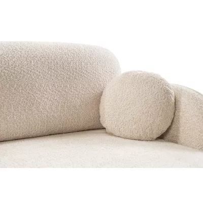 Schlafsofa mit Stauraum COBOURG 1 – hellbeige, rechte Ecke