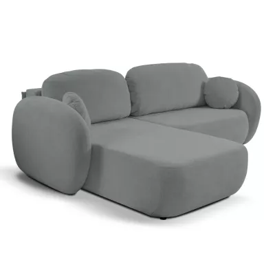 Schlafsofa mit Stauraum COBOURG 1 - dunkelgrau 1, linke Ecke