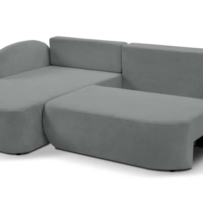 Schlafsofa mit Stauraum COBOURG 1 - dunkelgrau 1, linke Ecke