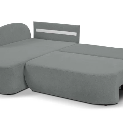 Schlafsofa mit Stauraum COBOURG 1 - dunkelgrau 1, linke Ecke