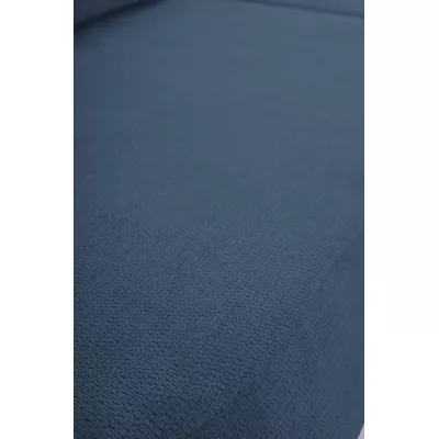 Schlafsofa mit Stauraum COBOURG 1 - blau, linke Ecke