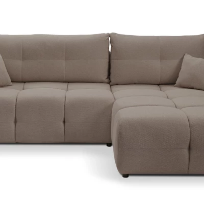 Eckschlafsofa CANMORE - Mokka