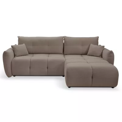Eckschlafsofa CANMORE - Mokka
