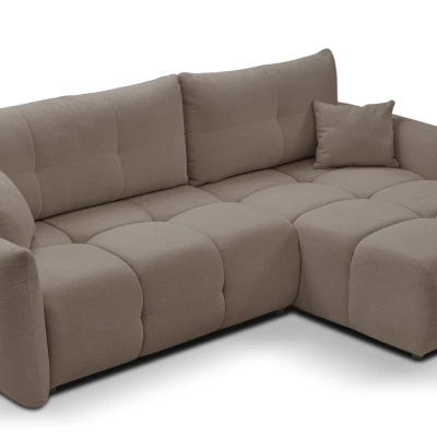 Eckschlafsofa CANMORE - Mokka