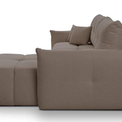 Eckschlafsofa CANMORE - Mokka