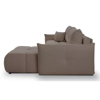 Eckschlafsofa CANMORE - Mokka