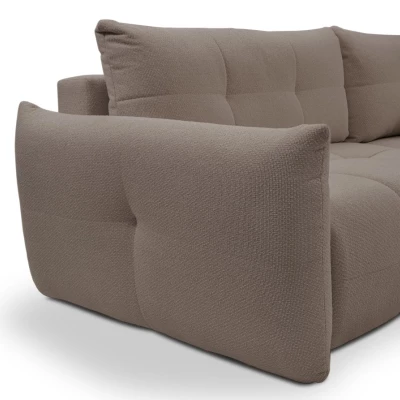 Eckschlafsofa CANMORE - Mokka