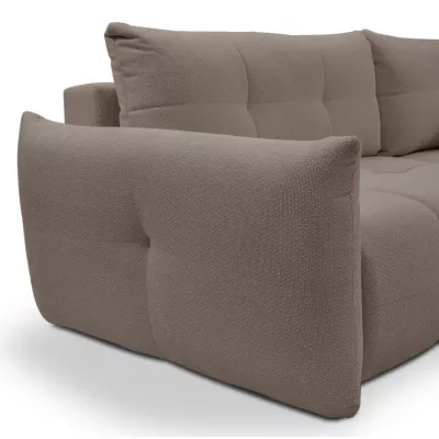 Eckschlafsofa CANMORE - Mokka