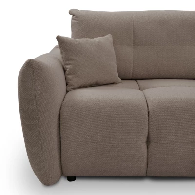 Eckschlafsofa CANMORE - Mokka