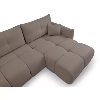 Eckschlafsofa CANMORE - Mokka