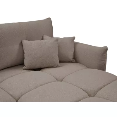 Eckschlafsofa CANMORE - Mokka