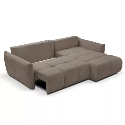 Eckschlafsofa CANMORE - Mokka