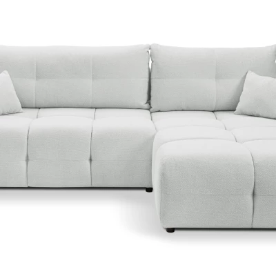 Eckschlafsofa CANMORE – Zementgrau