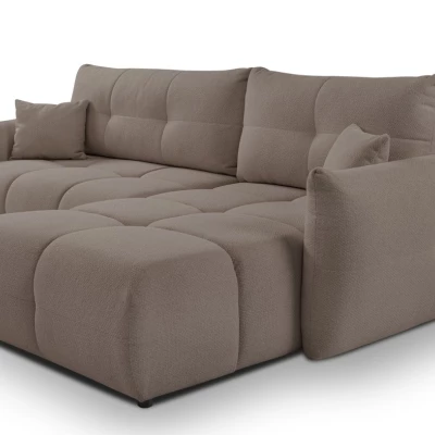 Eckschlafsofa CANMORE - Mokka