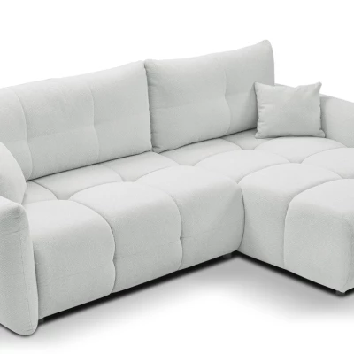 Eckschlafsofa CANMORE – Zementgrau