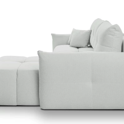 Eckschlafsofa CANMORE – Zementgrau