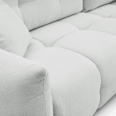Eckschlafsofa CANMORE – Zementgrau