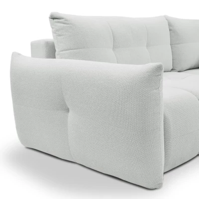 Eckschlafsofa CANMORE – Zementgrau