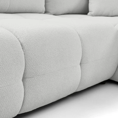 Eckschlafsofa CANMORE – Zementgrau