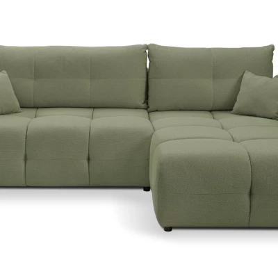 Eckschlafsofa CANMORE - oliv