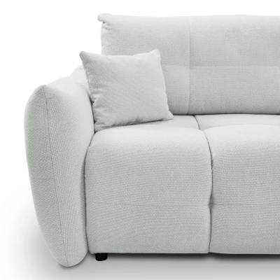 Eckschlafsofa CANMORE – Zementgrau