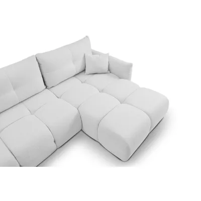 Eckschlafsofa CANMORE – Zementgrau