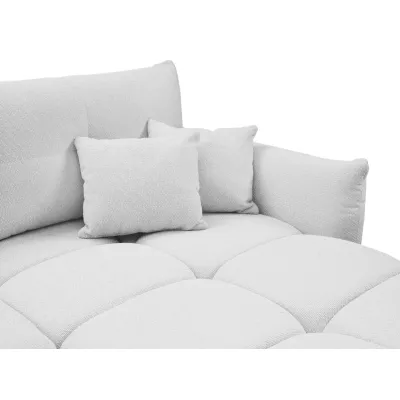 Eckschlafsofa CANMORE – Zementgrau