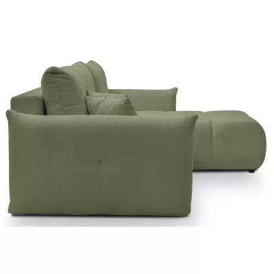 Eckschlafsofa CANMORE - oliv