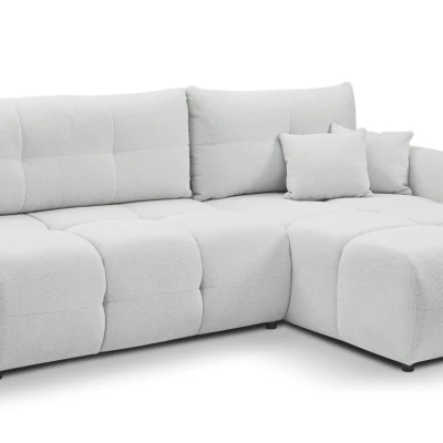 Eckschlafsofa CANMORE – Zementgrau