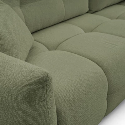 Eckschlafsofa CANMORE - oliv