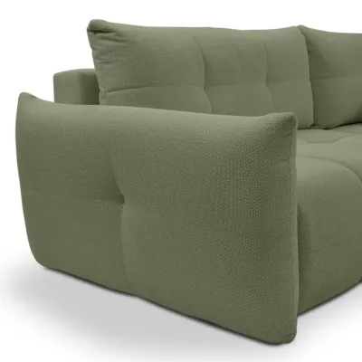 Eckschlafsofa CANMORE - oliv
