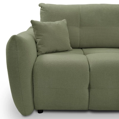 Eckschlafsofa CANMORE - oliv