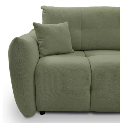 Eckschlafsofa CANMORE - oliv