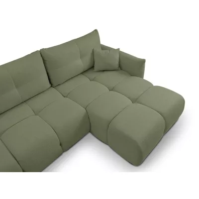 Eckschlafsofa CANMORE - oliv