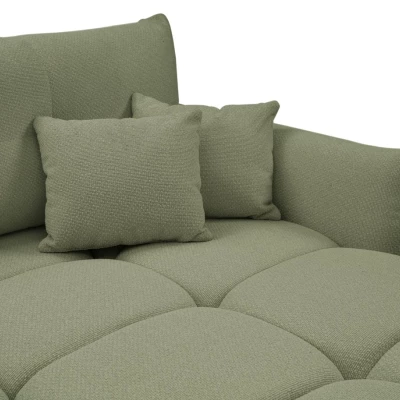 Eckschlafsofa CANMORE - oliv