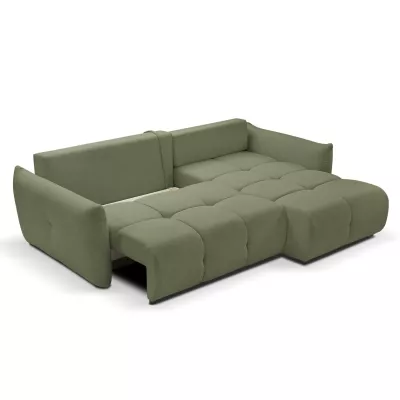 Eckschlafsofa CANMORE - oliv
