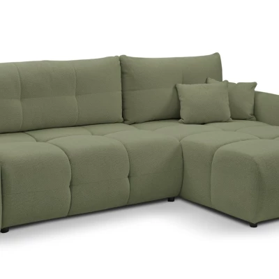 Eckschlafsofa CANMORE - oliv