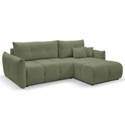 Eckschlafsofa CANMORE - oliv