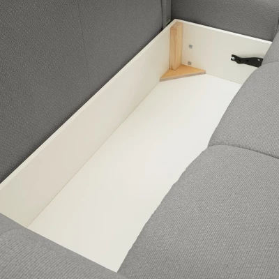 Eckschlafsofa CANMORE - grau