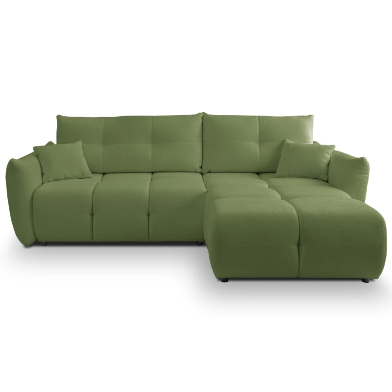 Eckschlafsofa CANMORE - grün