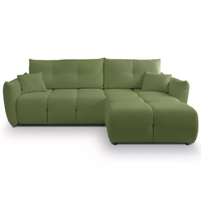 Eckschlafsofa CANMORE - grün