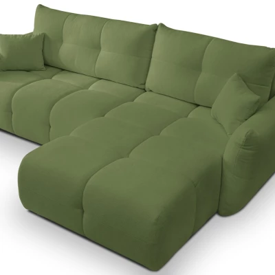 Eckschlafsofa CANMORE - grün